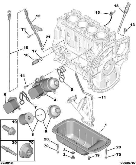 CITROËN 1103.K2 - Radiator ulei, ulei motor parts5.com