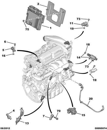 Opel 1920 LT - Oktanski senzor parts5.com