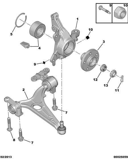 PEUGEOT 3520.P6 - Õõtshoob, käändmik parts5.com