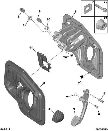 PEUGEOT (DF-PSA) 4534.52 - Féklámpakapcsoló parts5.com