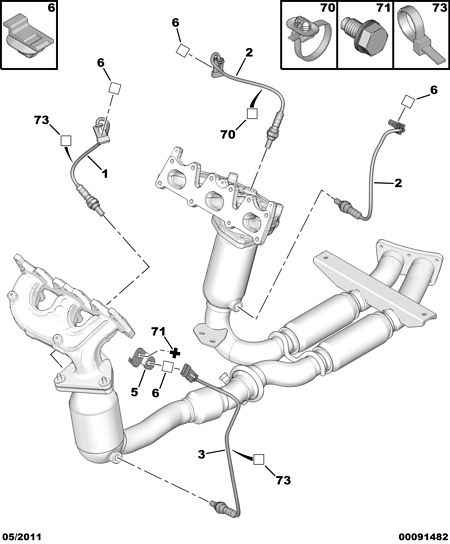 CITROËN/PEUGEOT 1628.KY - Αισθητήρας λάμδα parts5.com