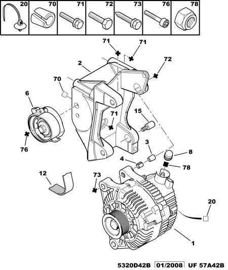 CITROËN 5705 CS - Alternator parts5.com