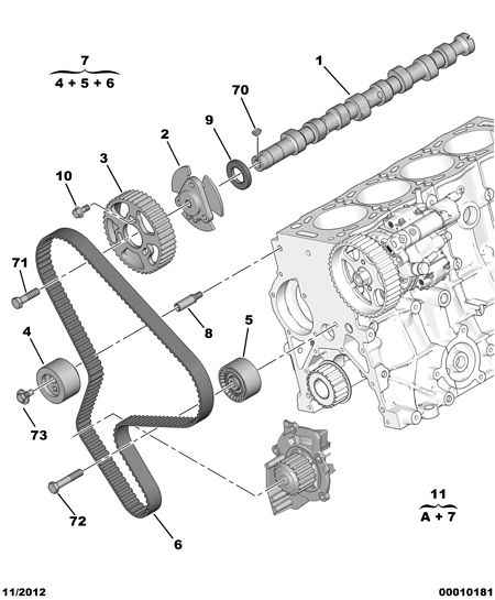 CITROËN 0829.C3 - Rola intinzator,curea distributie parts5.com