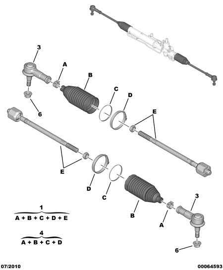 FIAT 3817 73 - Наконечник рулевой тяги, шарнир parts5.com