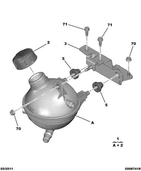 Opel 1306.J5 - VALVE PLUG parts5.com