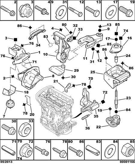 PEUGEOT 1807 H8 - Окачване, двигател parts5.com