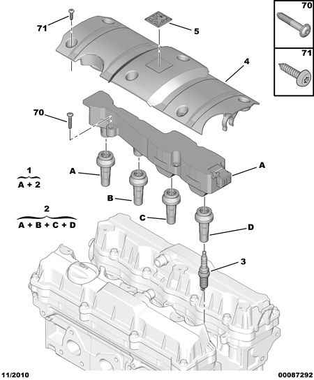 CITROËN 5960 57 - Spark Plug parts5.com