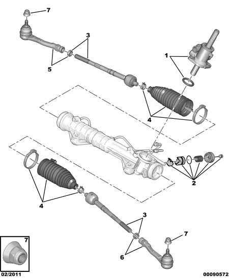 CITROËN 4066.85 - Tie Rod parts5.com