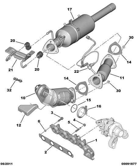 AUDI 0355 78 - Nut, exhaust manifold parts5.com