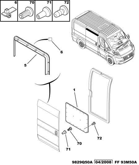 CITROËN 8331 38 - Clip, trim / protective strip parts5.com