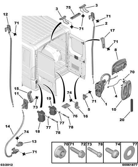 CITROËN 8724.H5 - Guide, locking knob parts5.com