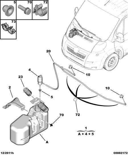 CITROËN 6434 C5 - Water Pump, window cleaning parts5.com