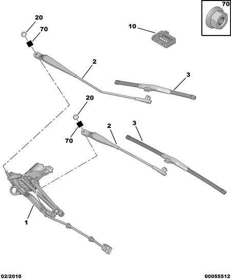 PEUGEOT 6426 YX - Törlőlapát parts5.com