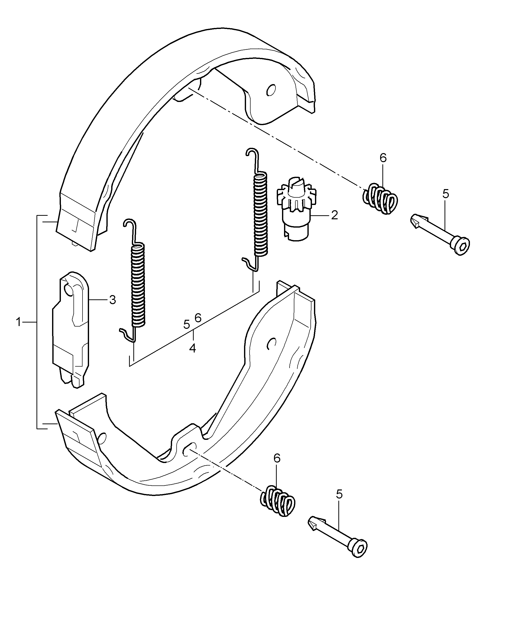 Porsche 955 352 098 00 - Repair Kit, automatic adjustment parts5.com