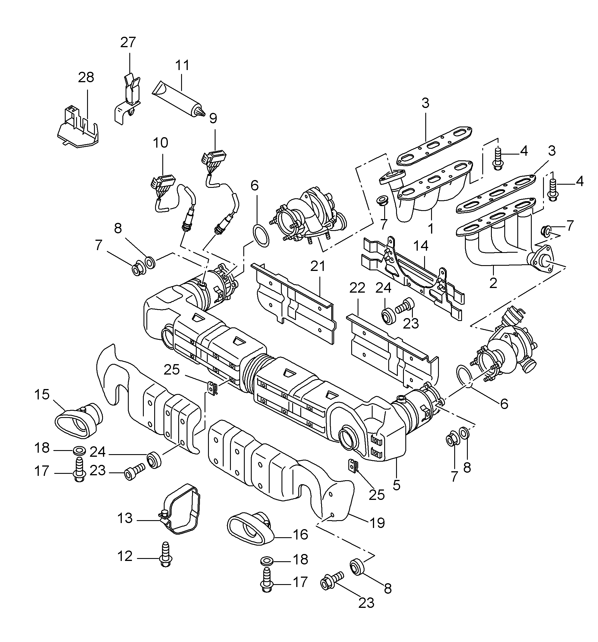 Porsche 99660612800 - Sonda Lambda parts5.com