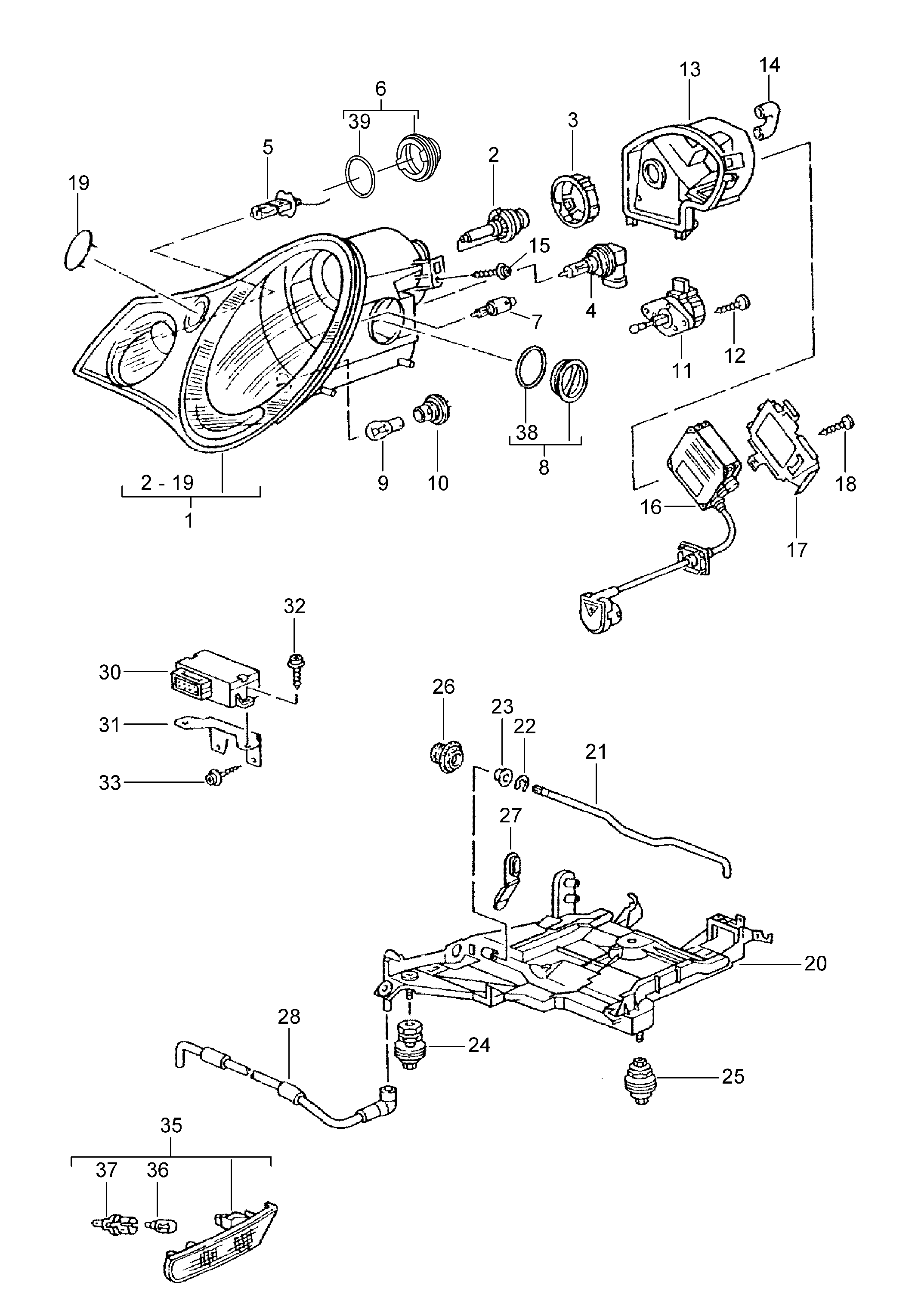 Porsche 999.631.03690 - Λυχνία, προβολείς parts5.com