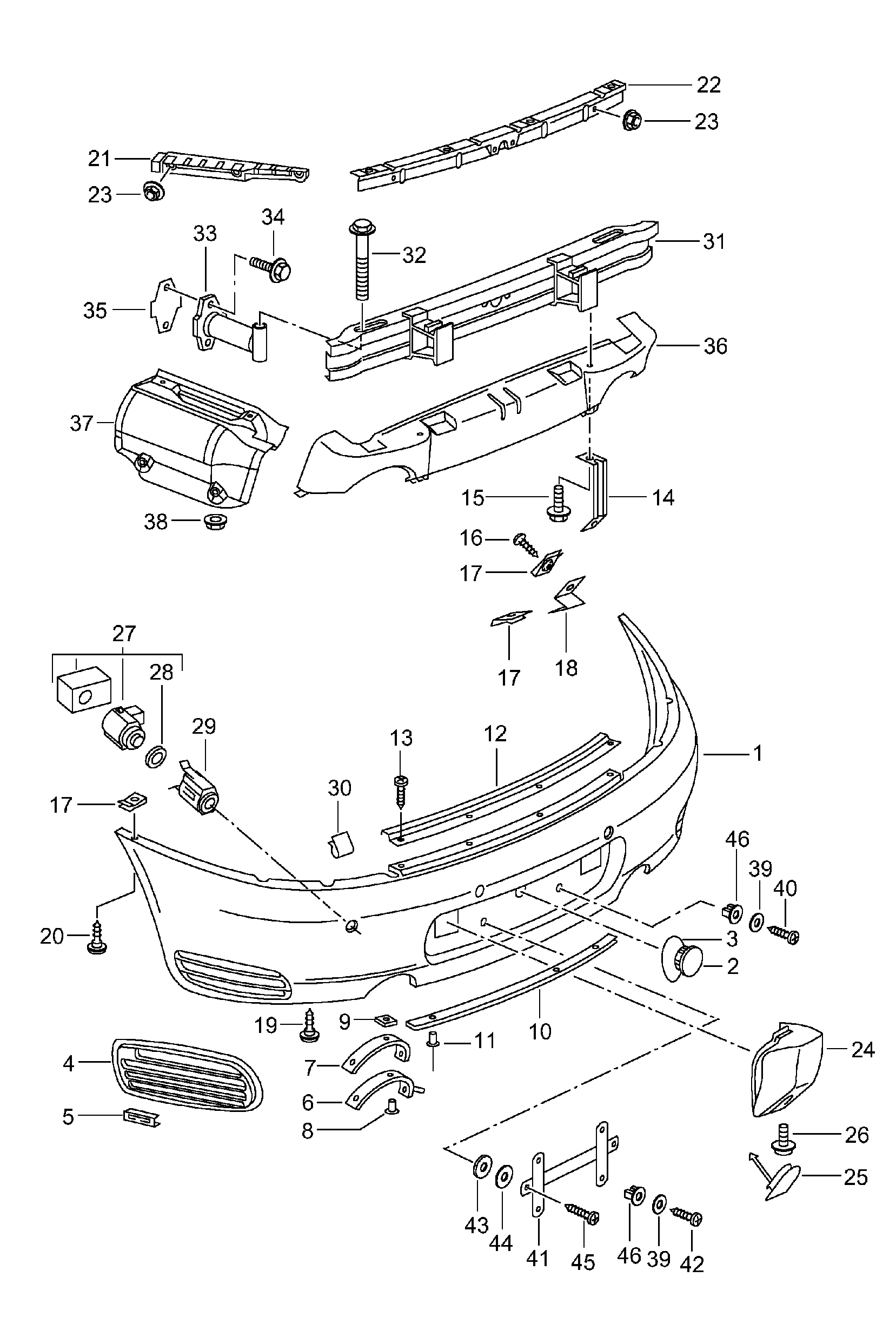 AUDI N 906 487 02 - Screw parts5.com