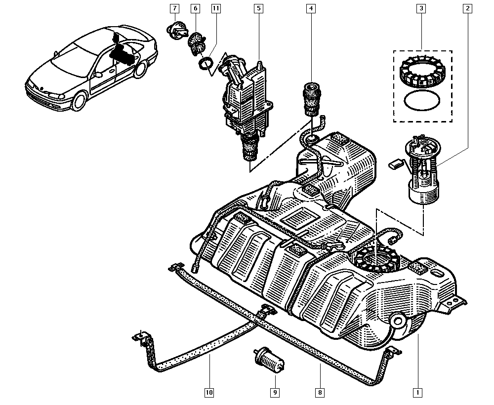 RENAULT 82 00 016 909 - SNDR UNIT PUMP LA parts5.com