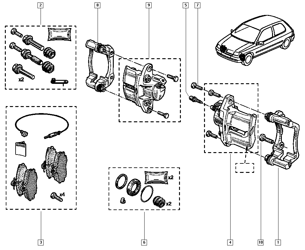 DACIA 77 11 130 071 - Brake Pad Set, disc brake parts5.com