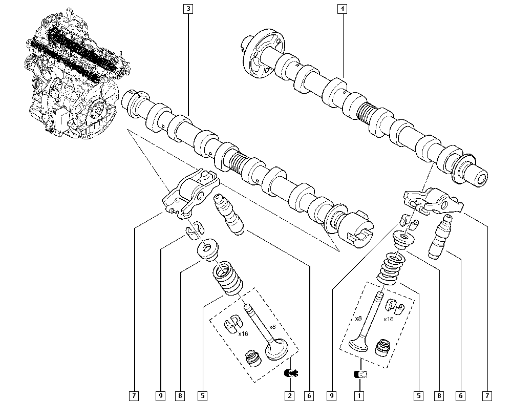 RENAULT 7701-476-596 - Emme supabı parts5.com