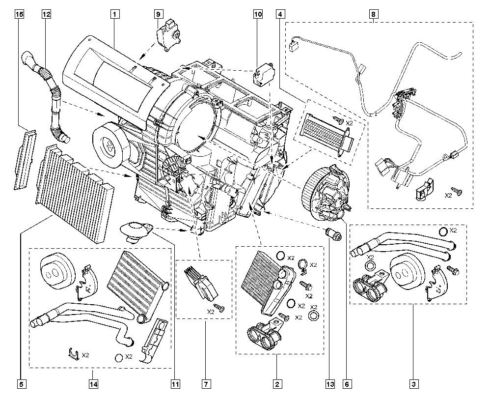 RENAULT 77 01 064 235 - Filter, vazduh unutrašnjeg prostora parts5.com