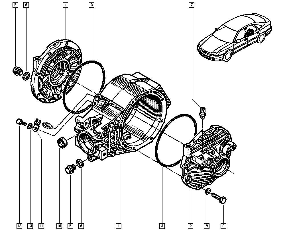 RENAULT 7703075347 - Sulgurkruvi, õlivann parts5.com