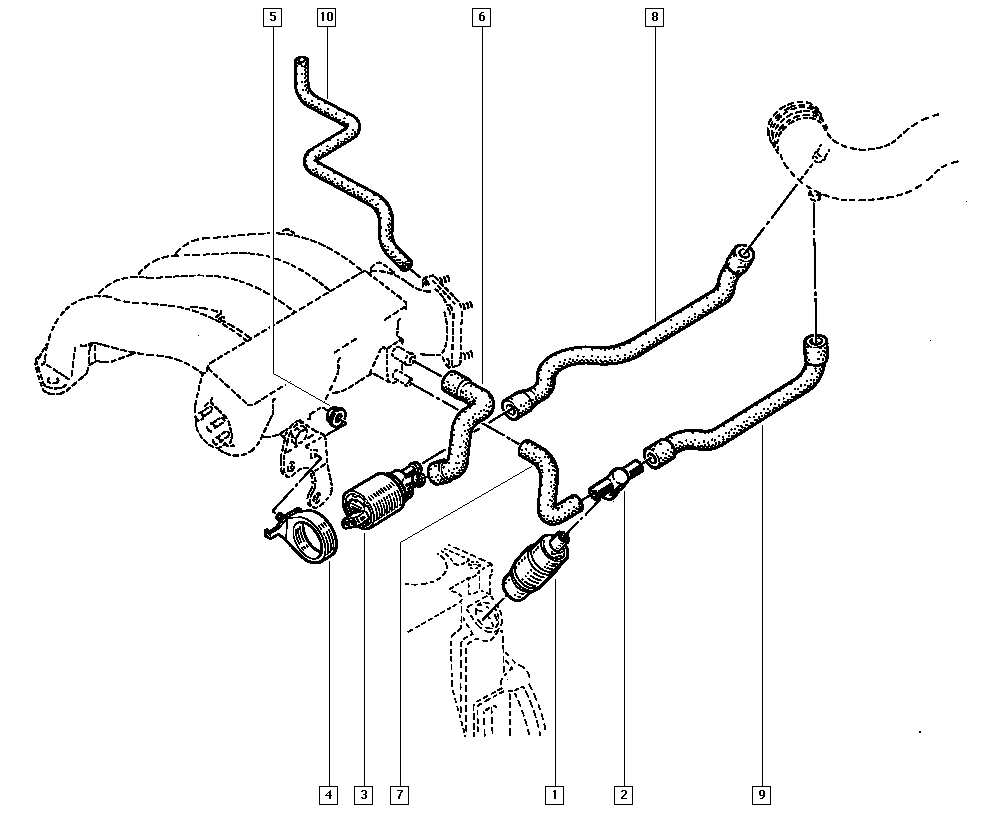 RENAULT TRUCKS 77 00 271 089 - Contrôle de ralenti, alimentation en air parts5.com