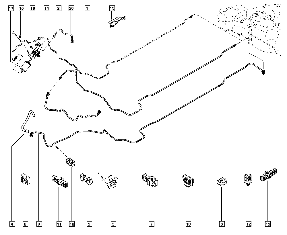 NISSAN 22675-5893R - Φίλτρο καυσίμου parts5.com