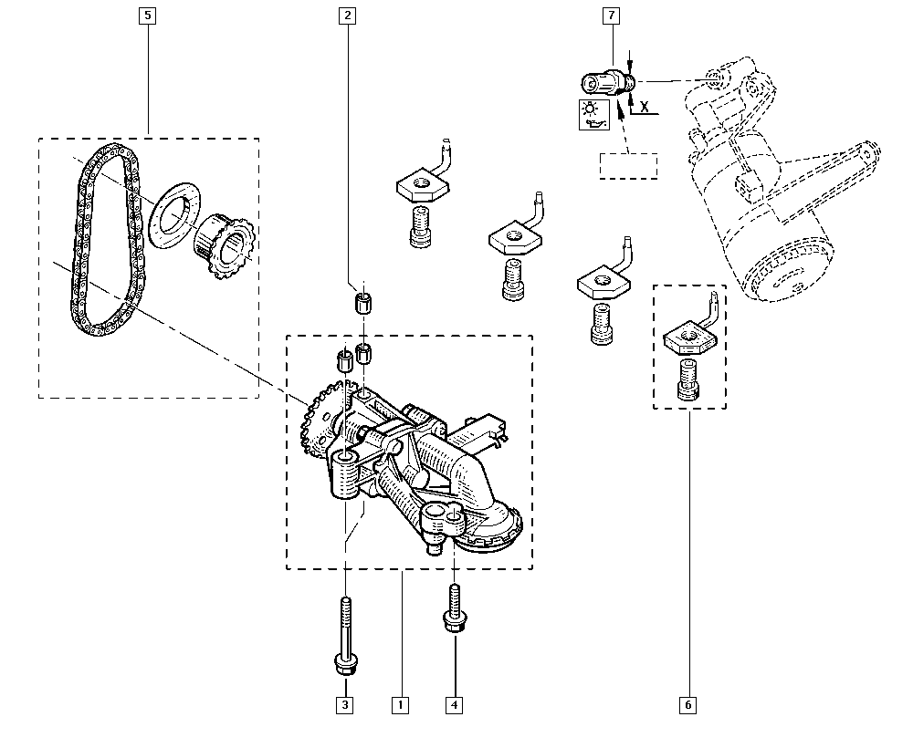 RENAULT 8200 741 642 - Масляный насос parts5.com