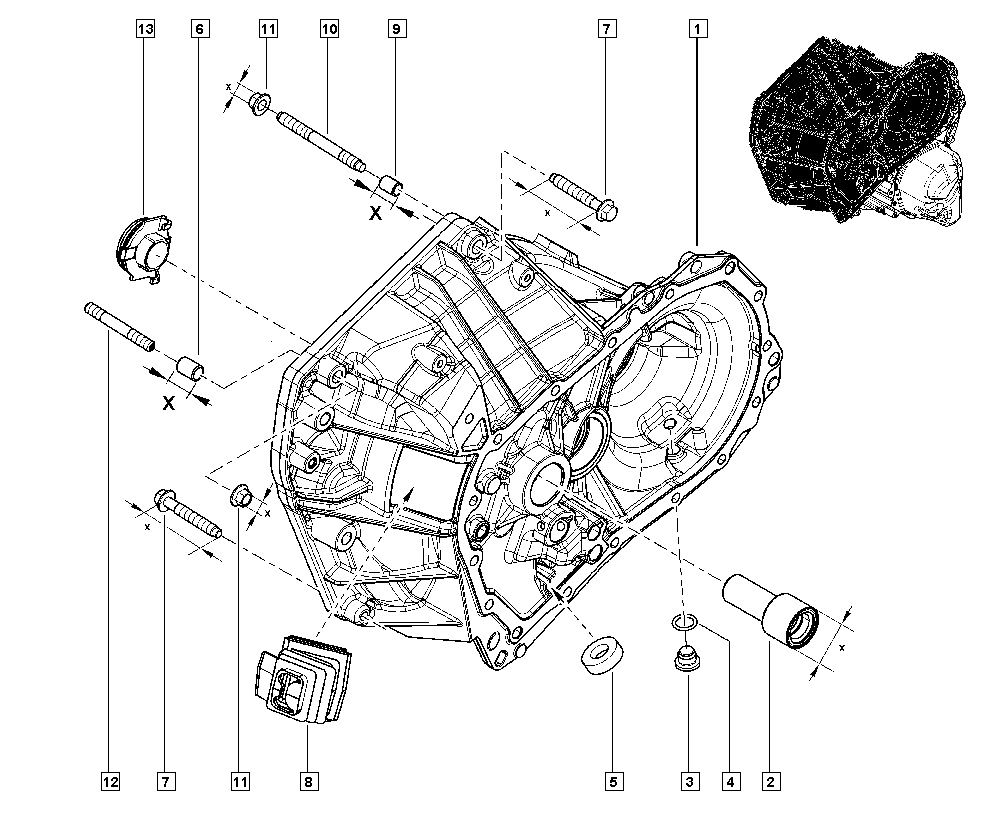 Mitsubishi 7700102781 - Irroituslaakeri parts5.com