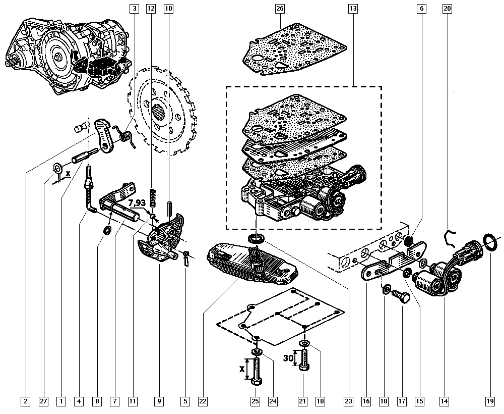 RENAULT 77 03 065 118 - Inel de etansare, filtru hidraulic parts5.com