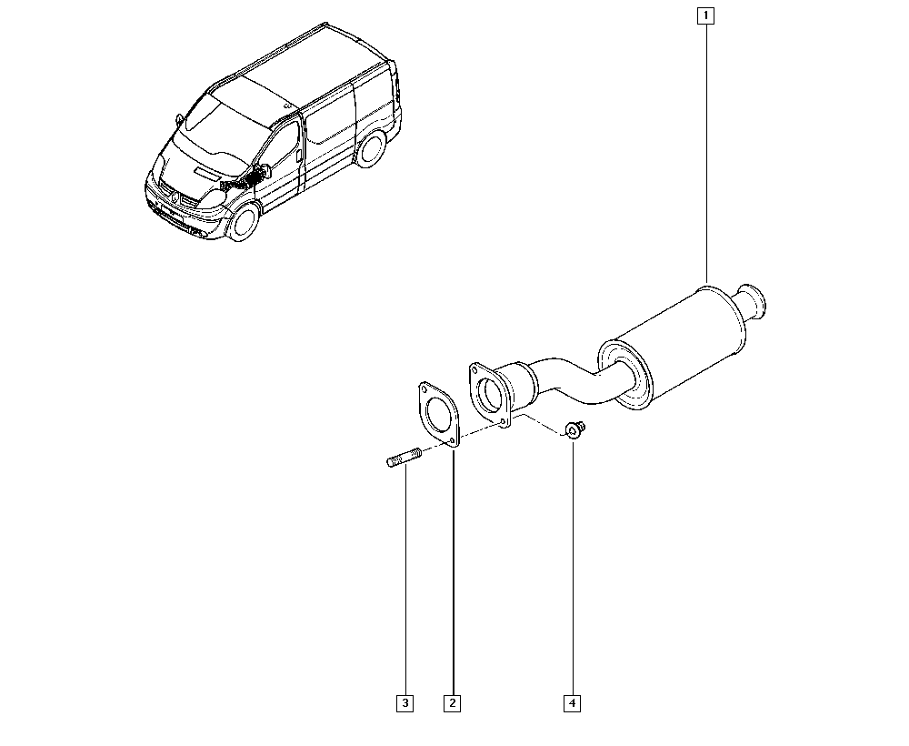 RENAULT 82.00.042.481 - Predglusnik parts5.com