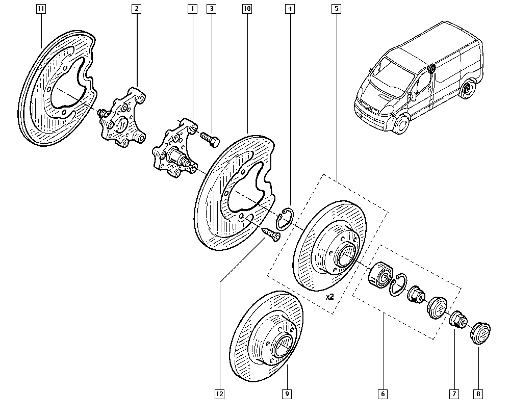 RENAULT 7711130076 - Bremsscheibe parts5.com