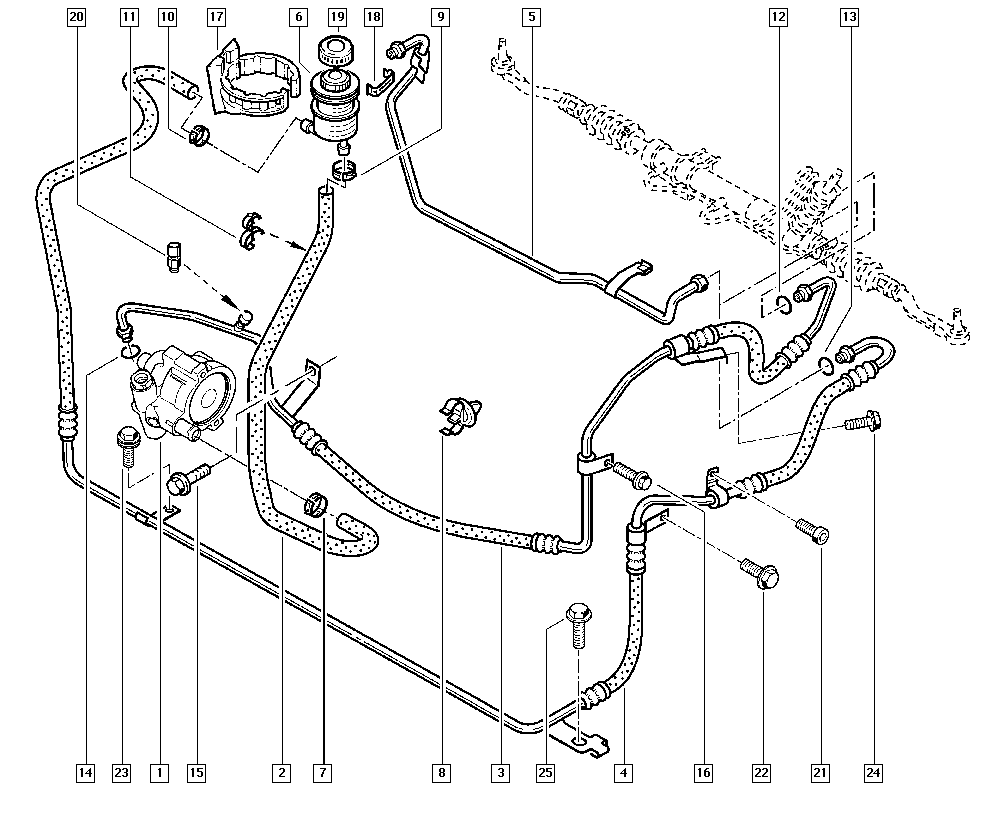 RENAULT 497610324R - Zawór ciśnieniowy oleju, wspomaganie układu kierowniczego parts5.com