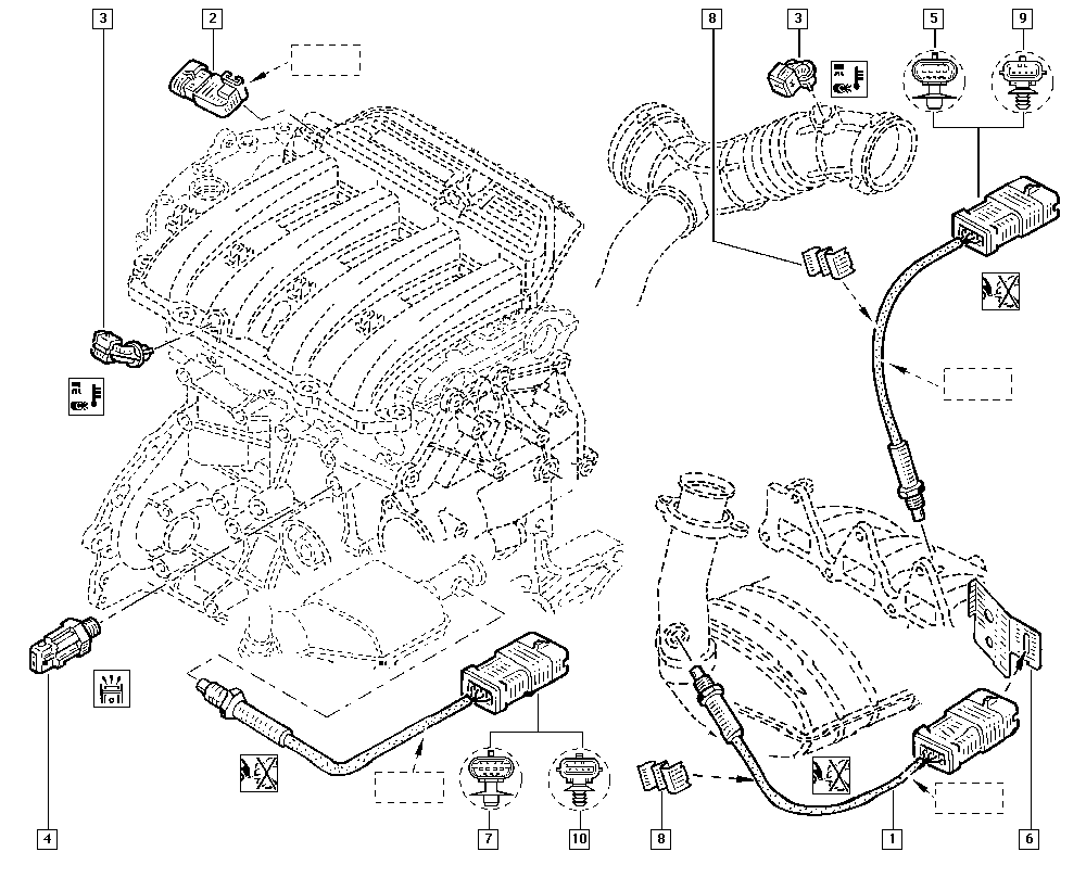 RENAULT 8200650085 - Lambda Sensor parts5.com