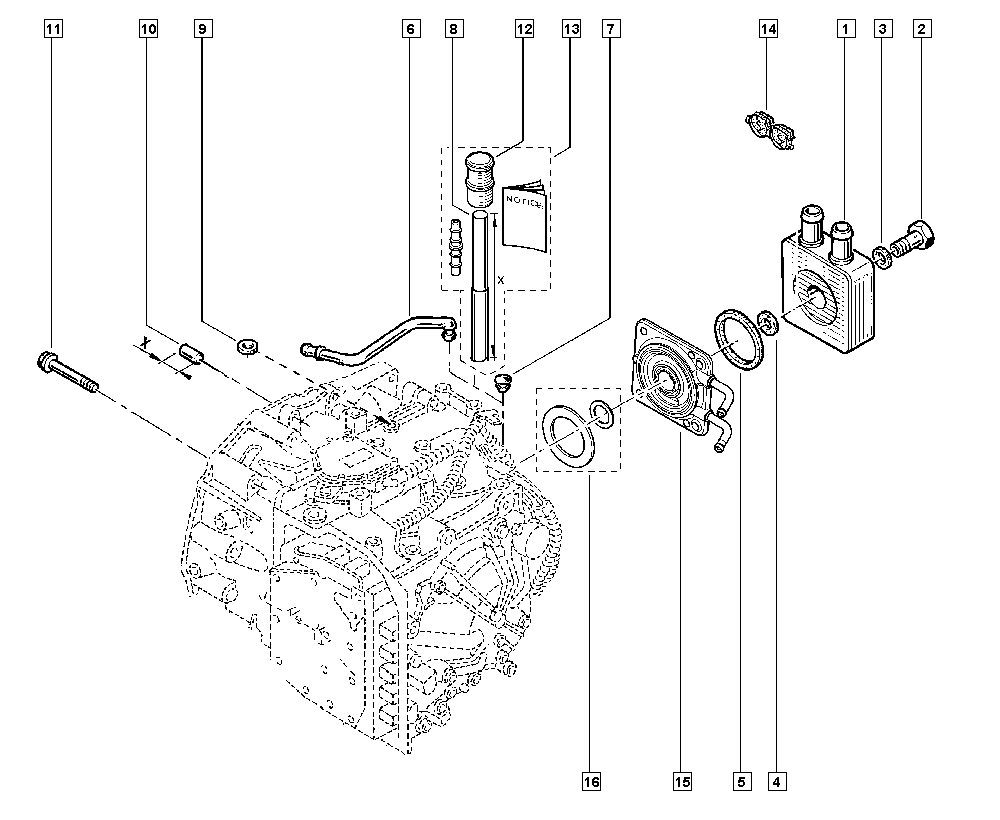 RENAULT 77 03 062 062 - Seal Ring, oil drain plug parts5.com