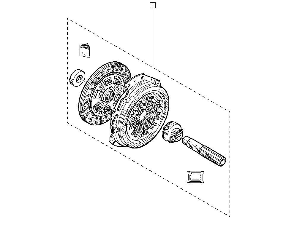 RENAULT 7701469442 - Kit d'embrayage parts5.com