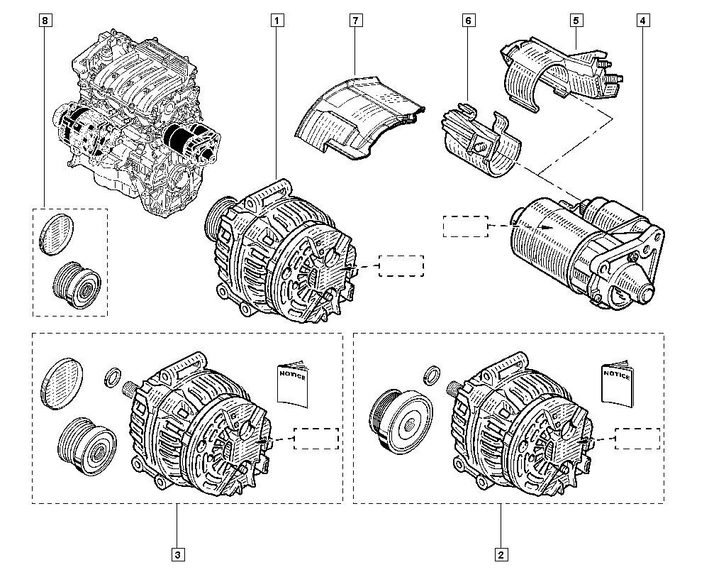 DACIA 82 00 266 777 - Стартер parts5.com