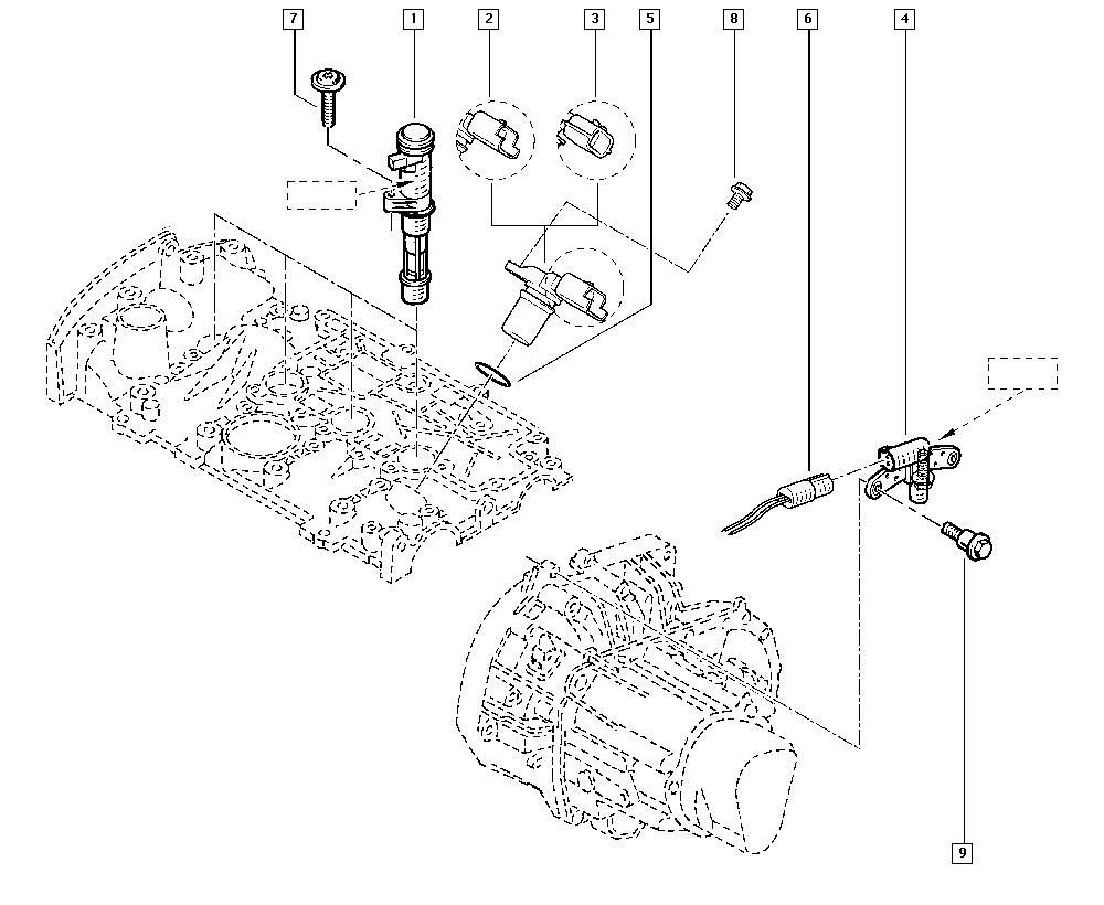 Opel 224333529R - Zündspule parts5.com