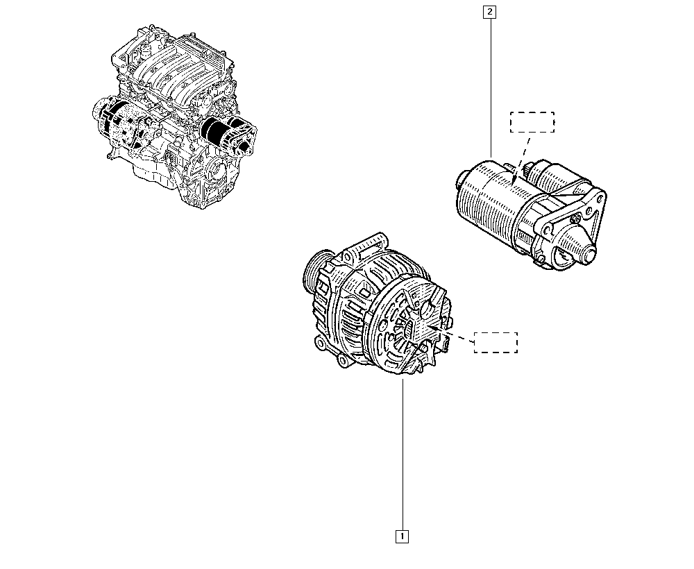 RENAULT 77 00 274 303 - Démarreur parts5.com