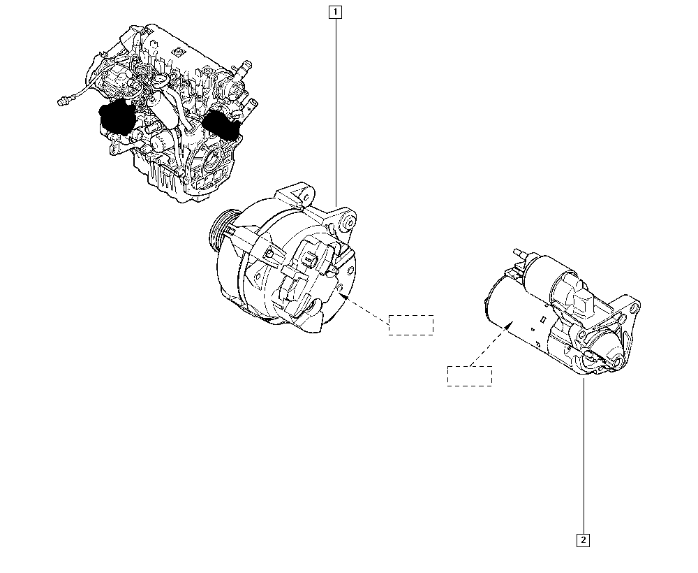 RENAULT 82 00 660 022 - Генератор parts5.com