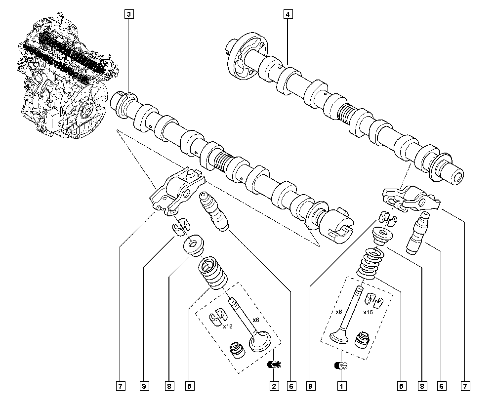 DACIA 7701 062 312 - SW-HYDRAULIC VALVE parts5.com