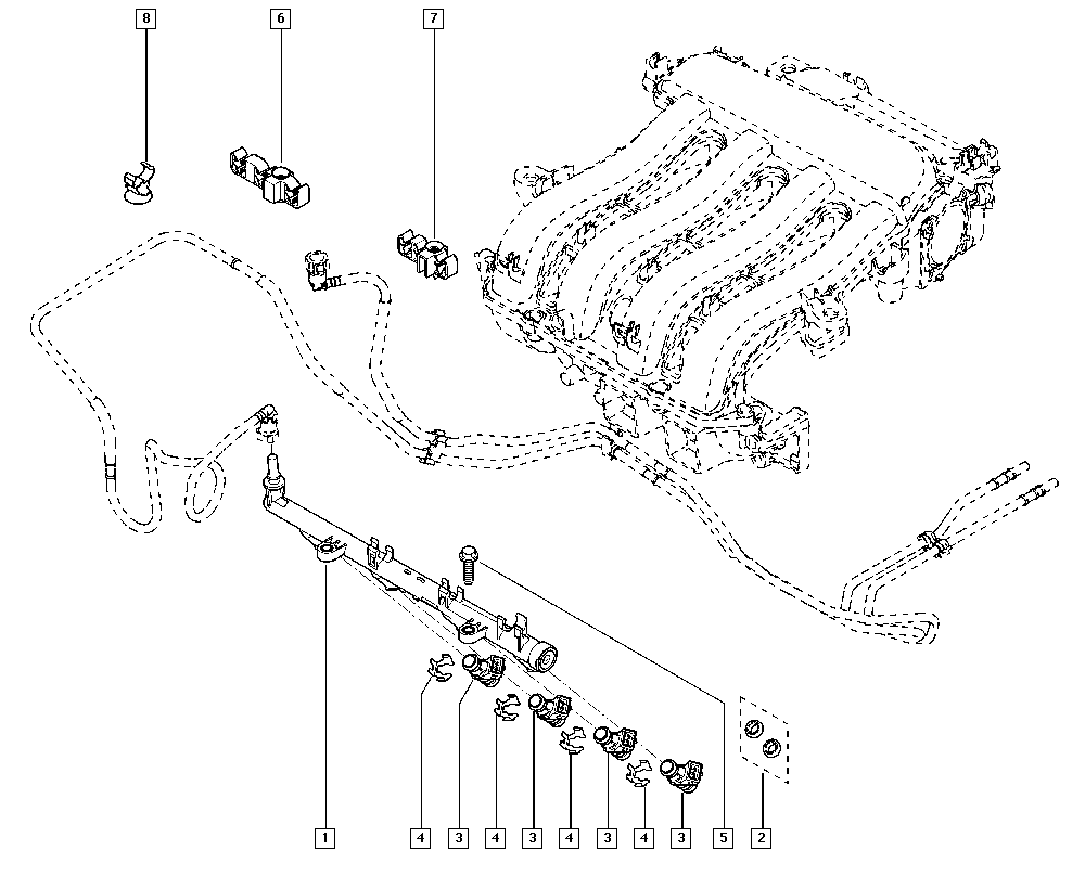 DACIA 7701206043 - PETR INJECT SEAL parts5.com