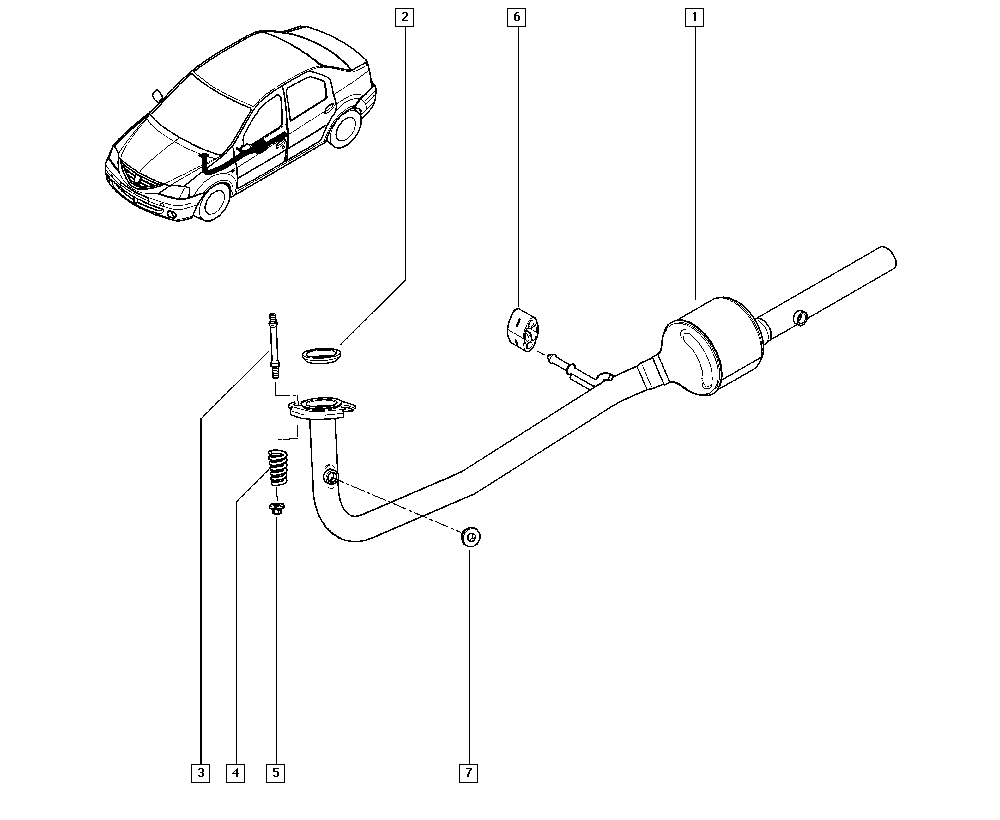 RENAULT 8200916976 - Katalyzátor parts5.com
