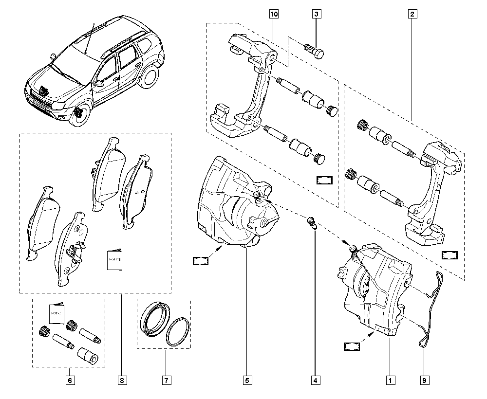 SAMSUNG 410600379R - PAD-LINED FR BRAKE parts5.com