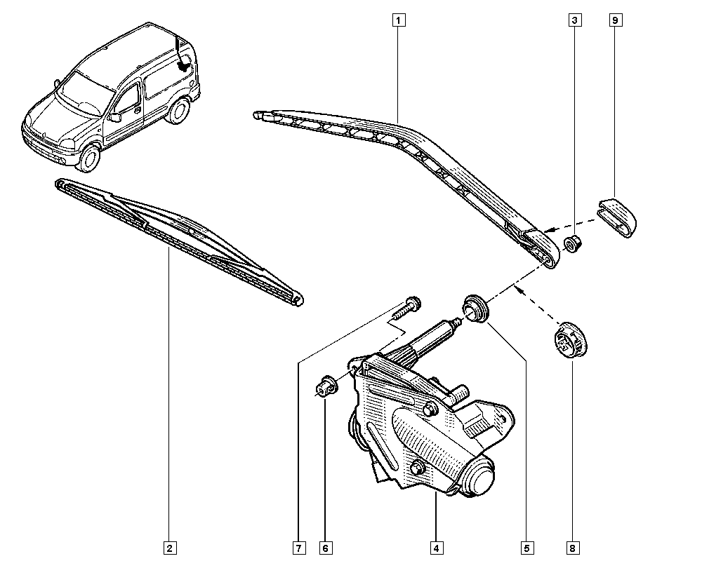 RENAULT 77 11 172 298 - Щетка стеклоочистителя parts5.com