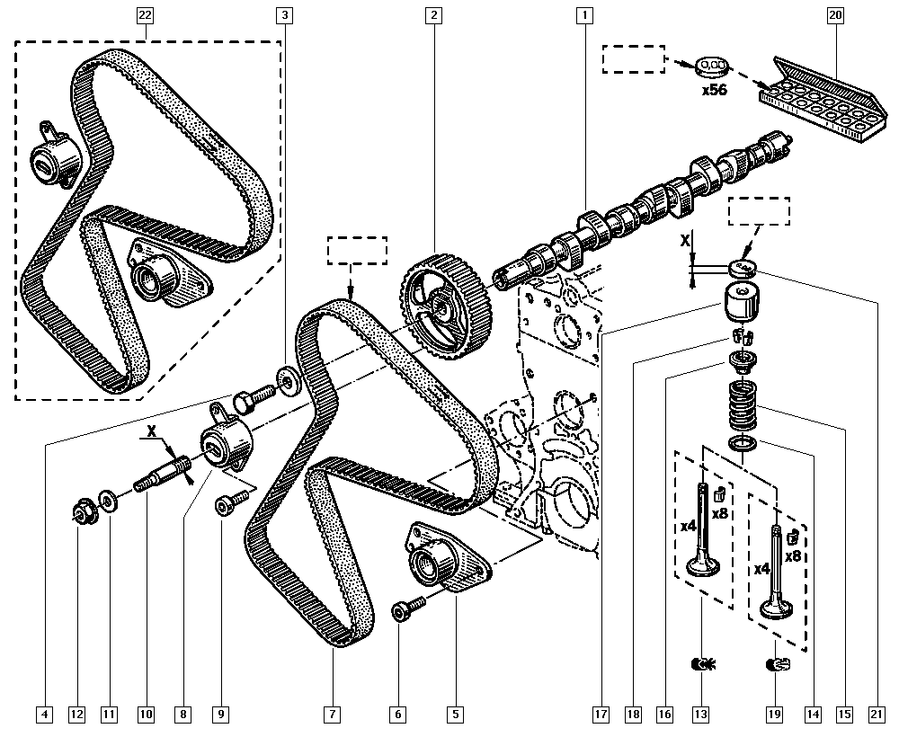 DACIA 7701063978 - Fogasszíj parts5.com