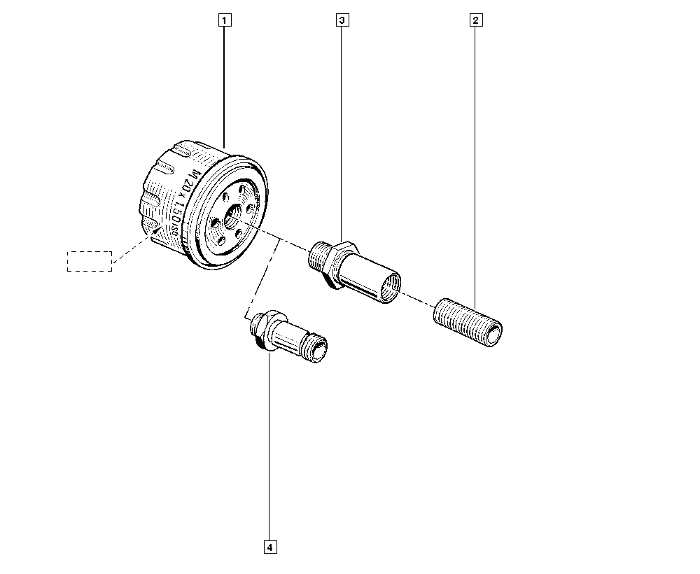 NISSAN 82007-68913 - Filter za ulje parts5.com