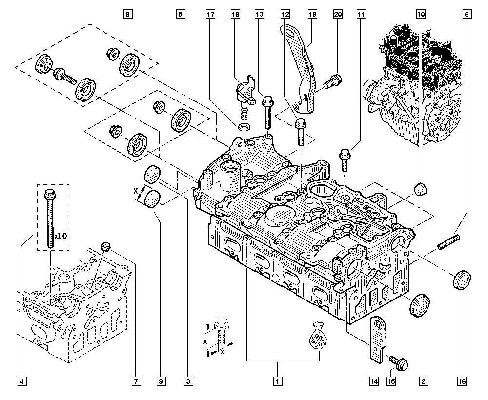 RENAULT 7700106385 - Tesnilni obroc, cep za izpust olja parts5.com