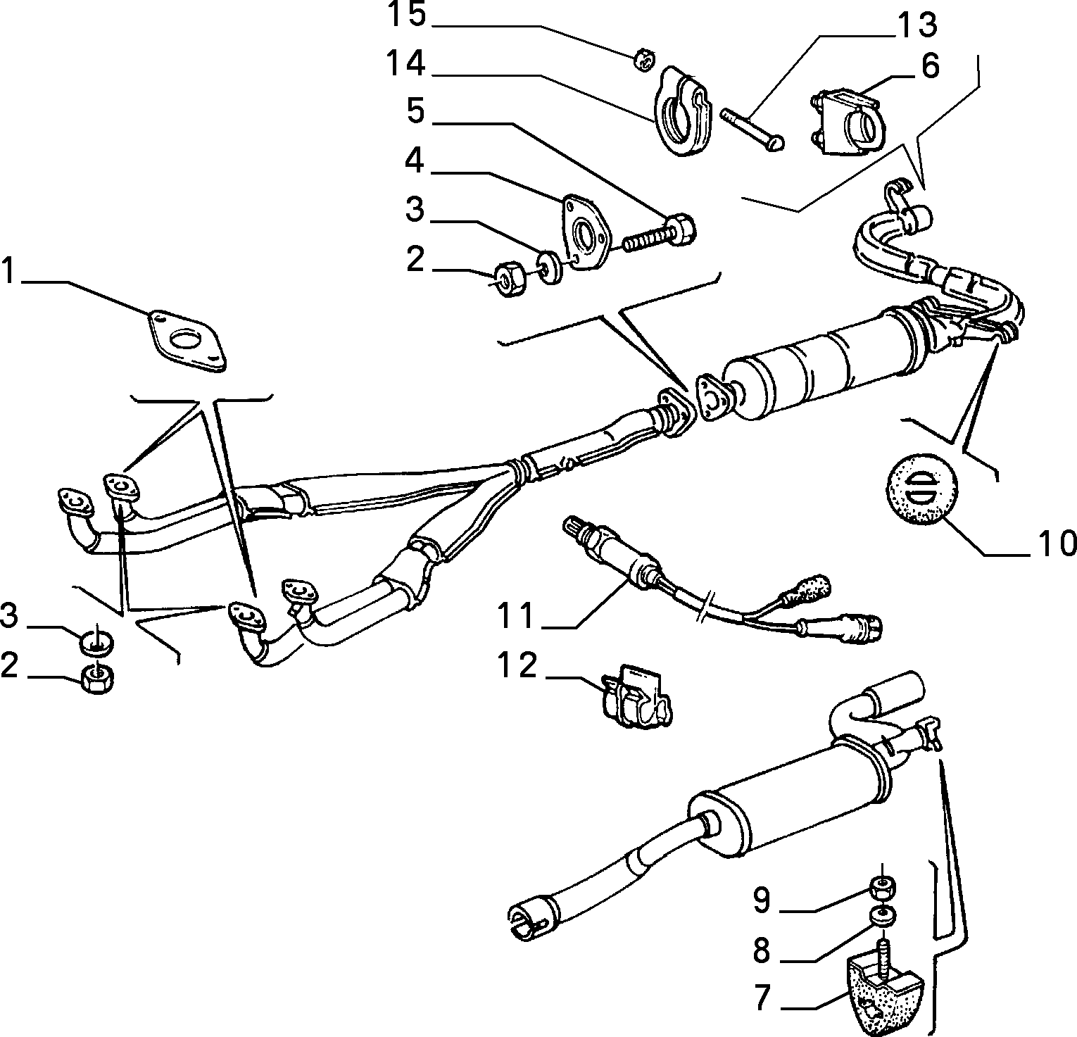 Alfa Romeo 60537650 - Lambda Sensor parts5.com